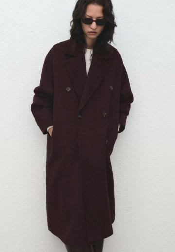 Шерстяное пальто