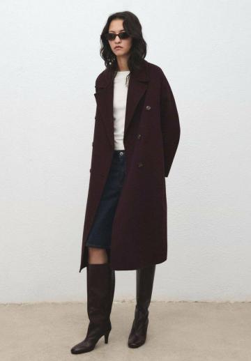 Шерстяное пальто