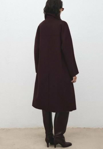 Шерстяное пальто