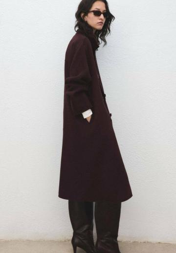 Шерстяное пальто