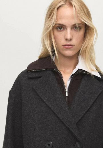 Шерстяное пальто