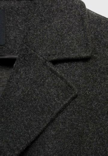 Шерстяное пальто