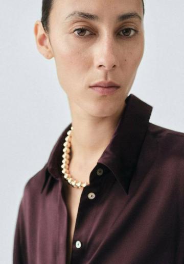 Шелковая блузка