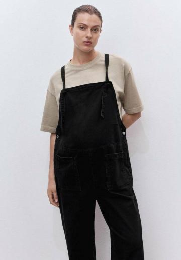 Джинсовый комбинезон