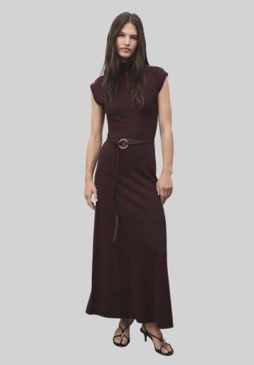 Вязаное платье