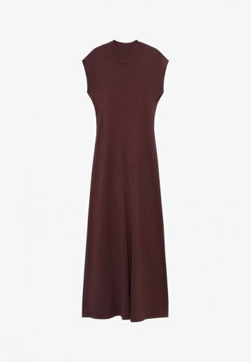 Вязаное платье