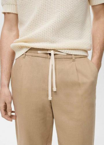 Льняные брюки