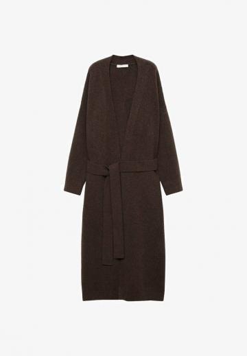 Длинный кардиган