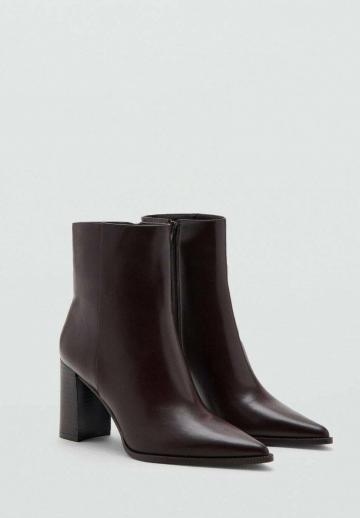 Полусапожки на высоком каблуке