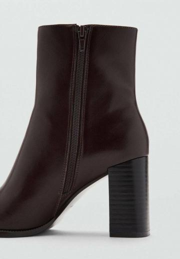 Полусапожки на высоком каблуке