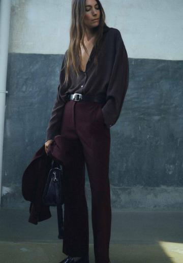 Прямые брюки