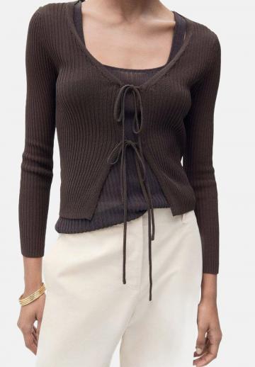 Вязаная кофта