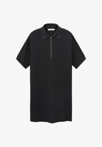 Вязаное платье