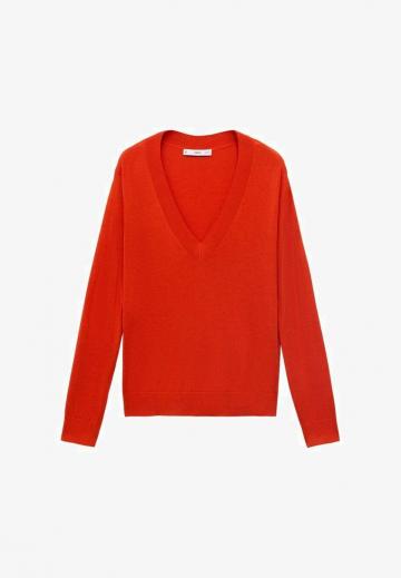 Пуловер с рукавом три четверти