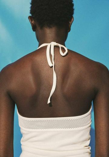 Топ на бретельках