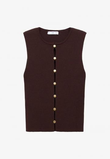 Джинсовая жилетка