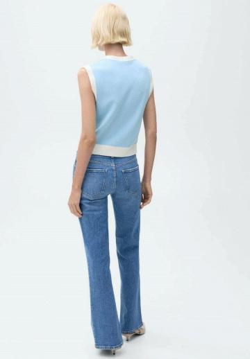 Джинсовая жилетка