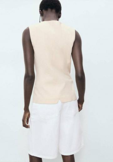 Джинсовая жилетка