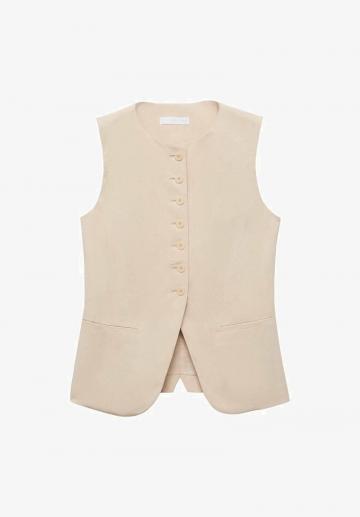 Джинсовая жилетка