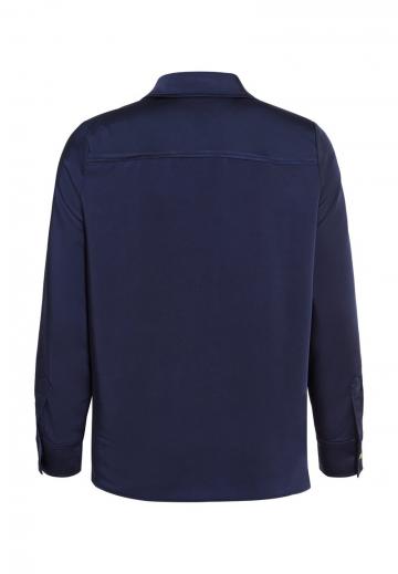 Атласная блузка