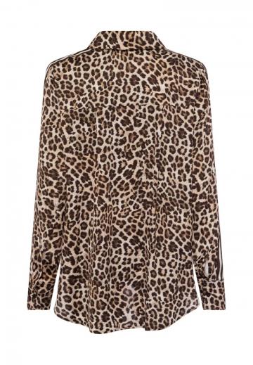 Атласная блузка