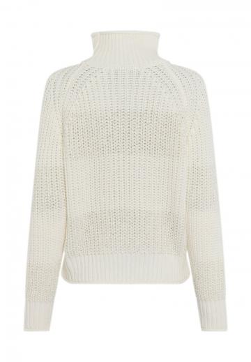 Пуловер в полоску