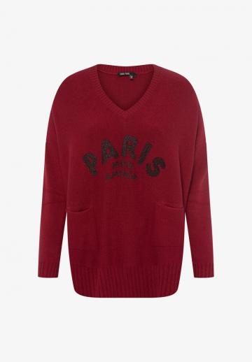 Длинный пуловер