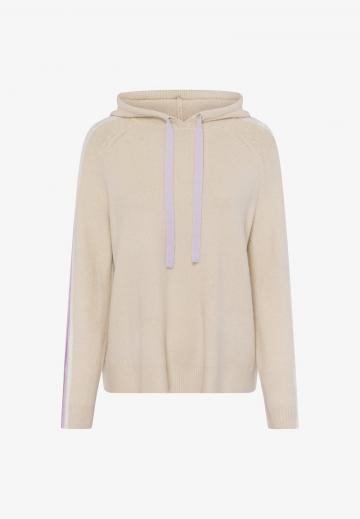 Пуловер с капюшоном