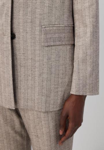 Длинный блейзер