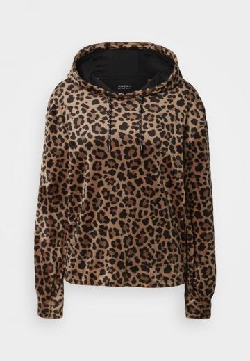 Пуловер с капюшоном