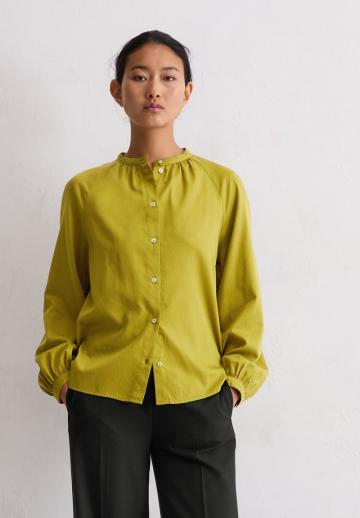 Атласная блузка