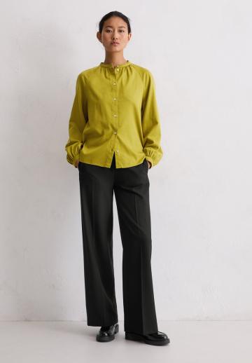 Атласная блузка