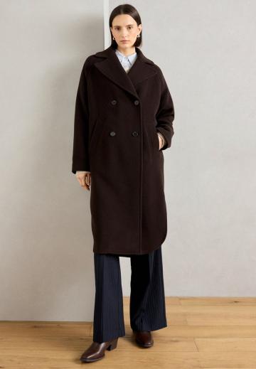 Шерстяное пальто