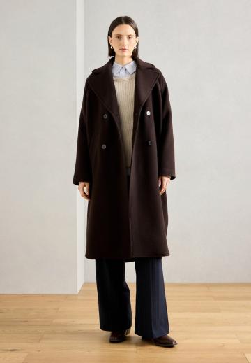 Шерстяное пальто