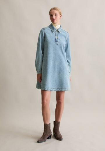 Джинсовое платье