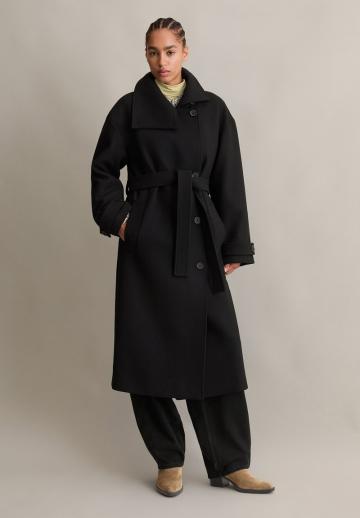 Шерстяное пальто
