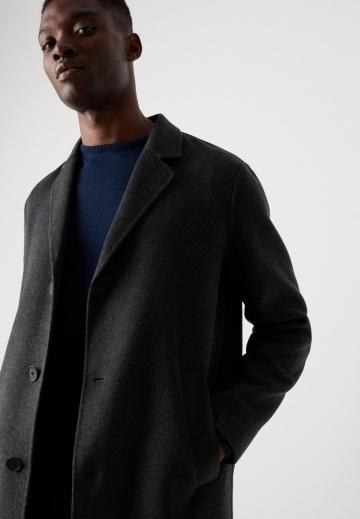 Шерстяное пальто