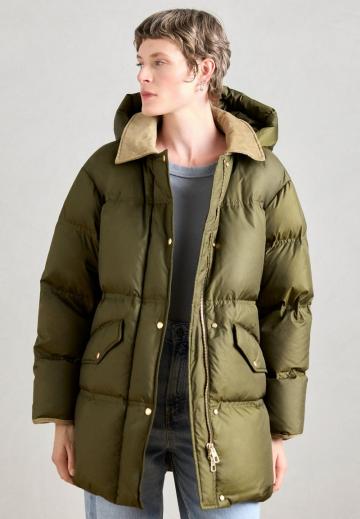 Пуховое пальто