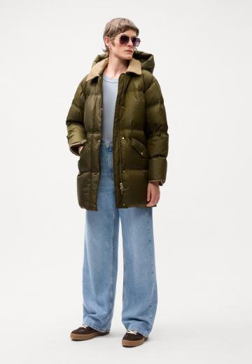 Пуховое пальто