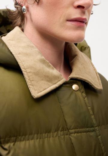 Пуховое пальто