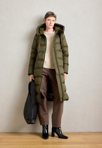 Пуховое пальто