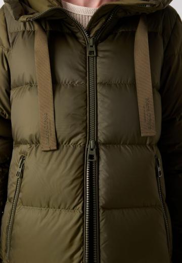 Пуховое пальто