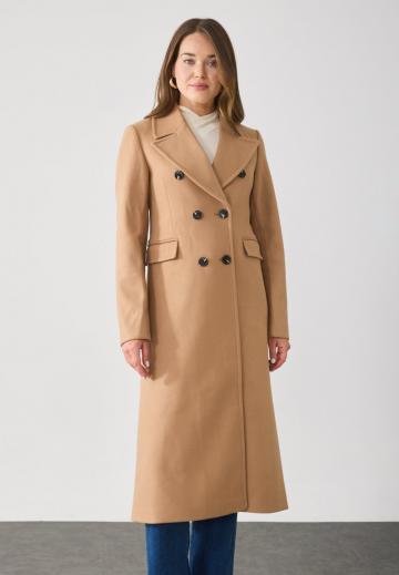 Шерстяное пальто