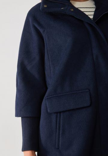 Шерстяное пальто