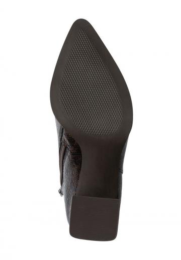 Полусапожки на высоком каблуке