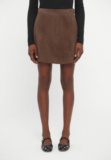 Кожаная юбка