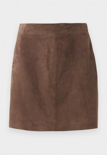 Кожаная юбка