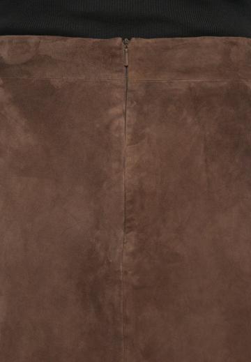 Кожаная юбка