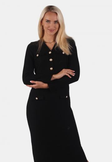 Вязаное платье