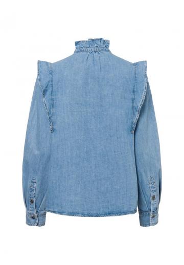 Джинсовая блузка